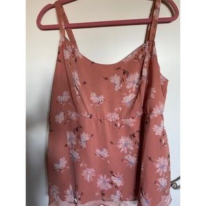 TORRID babydoll tunic cami
